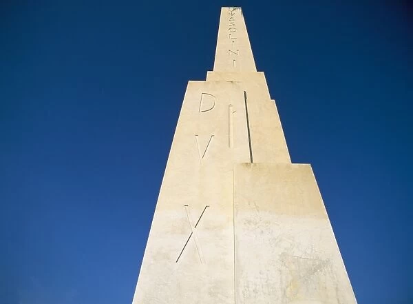 The Duce obelisk