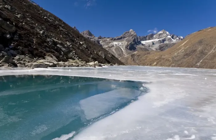 Framed Print : Dudh Pokhari Lake, Gokyo, Solu Khumbu (Everest) Region, Nepal, Himalayas, Asia Framed Print : Dudh Pokhari Lake, Gokyo, Solu Khumbu (Everest) Region, Nepal, Himalayas, Asia