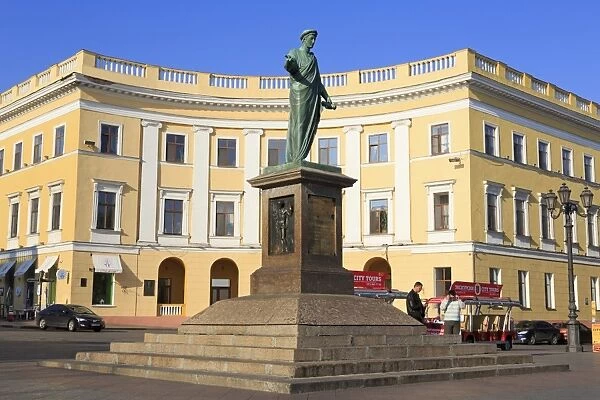 Duke de Richelieu Monument, Odessa, Crimea, Ukraine, Europe