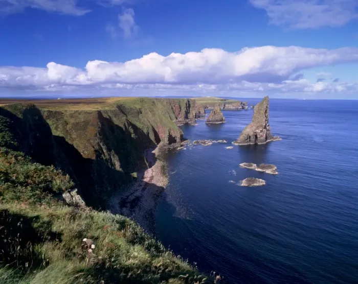 Framed Print : Duncansby Head sea stacks Framed Print : Duncansby Head sea stacks