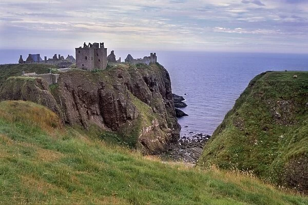 Dunnotar Castle dating from the 14th century