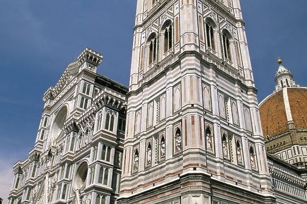 Duomo and campanile (cathedral and bell tower), Florence, UNESCO World Heritage Site