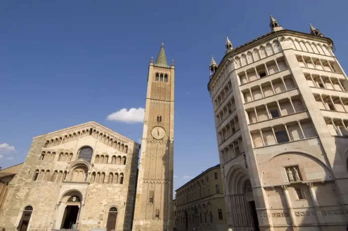 Framed Print : Duomo (Cathedral) and Baptistry, Parma, Emilia-Romagna, Italy, Europe Framed Print : Duomo (Cathedral) and Baptistry, Parma, Emilia-Romagna, Italy, Europe