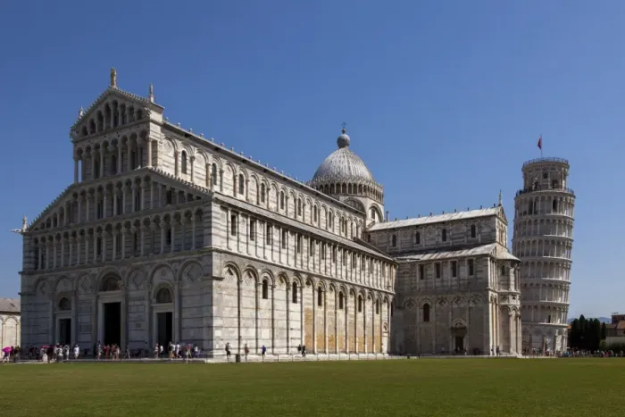 Framed Print : Duomo (Cathedral) with Leaning Tower behind, UNESCO World Heritage Site, Pisa, Tuscany, Italy, Europe Framed Print : Duomo (Cathedral) with Leaning Tower behind, UNESCO World Heritage Site, Pisa, Tuscany, Italy, Europe