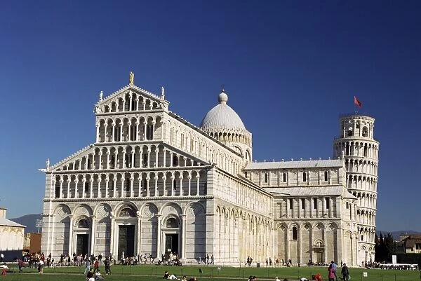 Duomo (cathedral) and Leaning Tower of Pisa