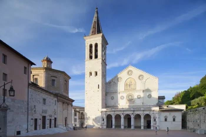 Framed Print : Duomo (Cathedral) in Piazza del Duomo, Spoleto, Umbria, Italy, Europe Framed Print : Duomo (Cathedral) in Piazza del Duomo, Spoleto, Umbria, Italy, Europe