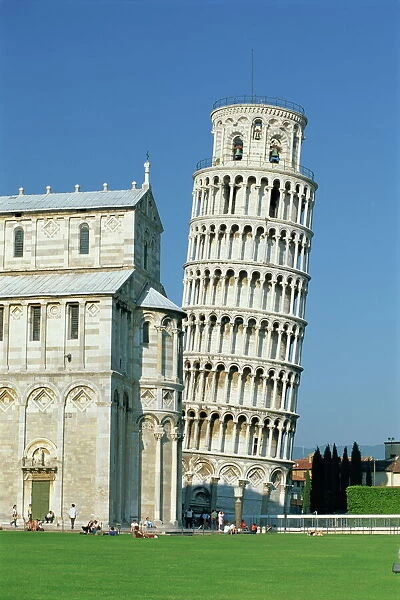 The Duomo and the Leaning Tower in the Campo dei Miracoli