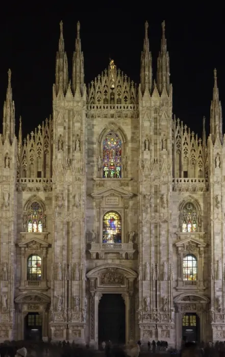 Framed Print : Duomo at night, Milan, Lombardy, Italy, Europe Framed Print : Duomo at night, Milan, Lombardy, Italy, Europe