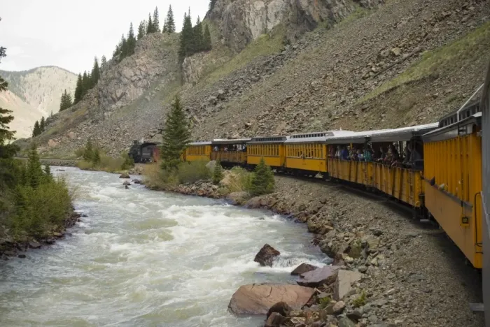 Framed Print : Durango & Silverton Train
