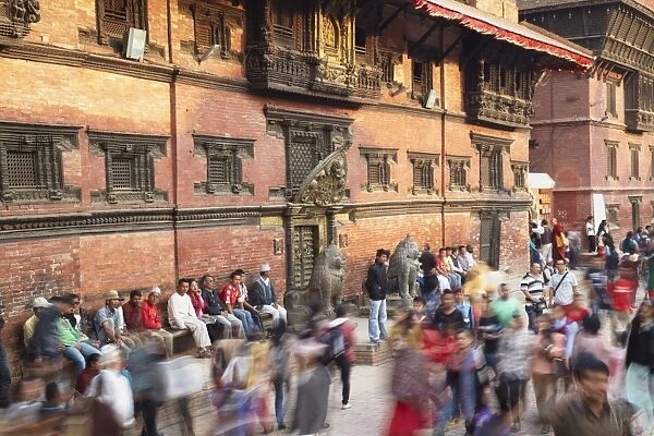 Durbar Square, Patan, UNESCO World Heritage Site, Kathmandu, Nepal, Asia