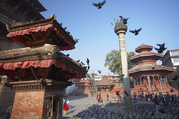 Durbar Square, UNESCO World Heritage Site, Kathmandu, Nepal, Asia