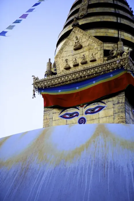 Framed Print : Dusk at the Buddhist stupa of Swayambu (Monkey Temple) (Swayambhunath), UNESCO World Heritage Site, Kathmandu, Nepal, Asia Framed Print : Dusk at the Buddhist stupa of Swayambu (Monkey Temple) (Swayambhunath), UNESCO World Heritage Site, Kathmandu, Nepal, Asia