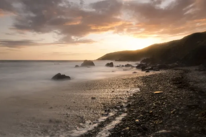 Framed Print : Dusk, Pembrokeshire Coast National Park, Wales, United Kingdom, Europe Framed Print : Dusk, Pembrokeshire Coast National Park, Wales, United Kingdom, Europe
