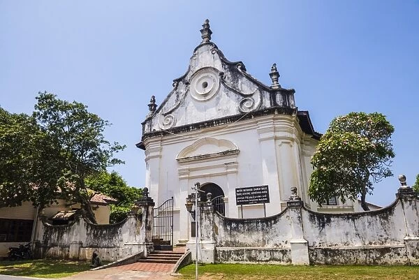 Dutch Reformed Church, Old Town of Galle, UNESCO World Heritage Site, Sri Lanka, Asia