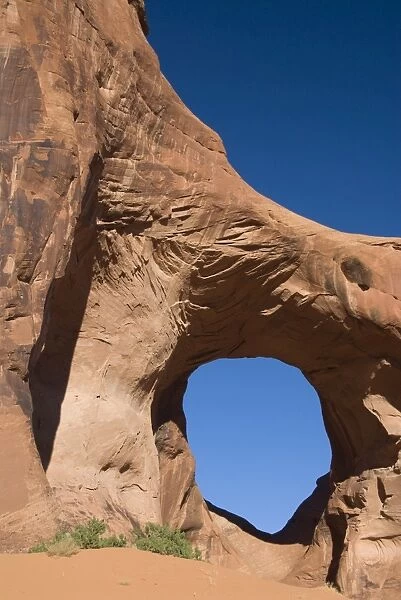 Ear of the Wind Arch, Mystery Valley, Monument Valley Navajo Tribal Park