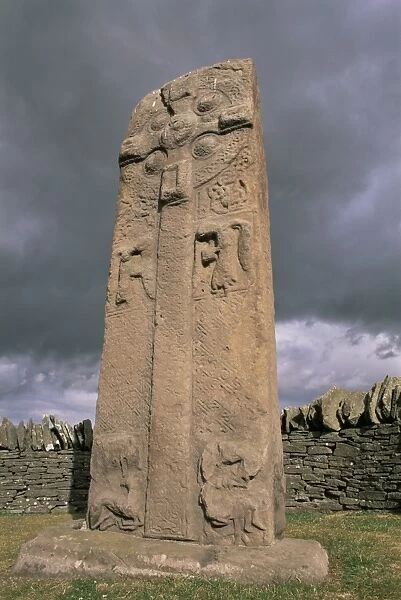 Early Christian Pictish cross