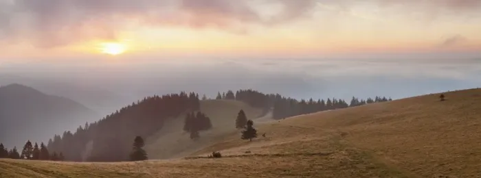 Framed Print : Early morning fog and sunrise, Belchen Mountain, Black Forest, Baden Wurttemberg, Germany, Europe Framed Print : Early morning fog and sunrise, Belchen Mountain, Black Forest, Baden Wurttemberg, Germany, Europe