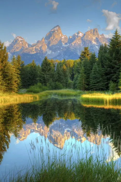 Framed Print : Early Morning, Teton Range from Schwabache Landing, Grand Teton National Park, Wyoming Framed Print : Early Morning, Teton Range from Schwabache Landing, Grand Teton National Park, Wyoming