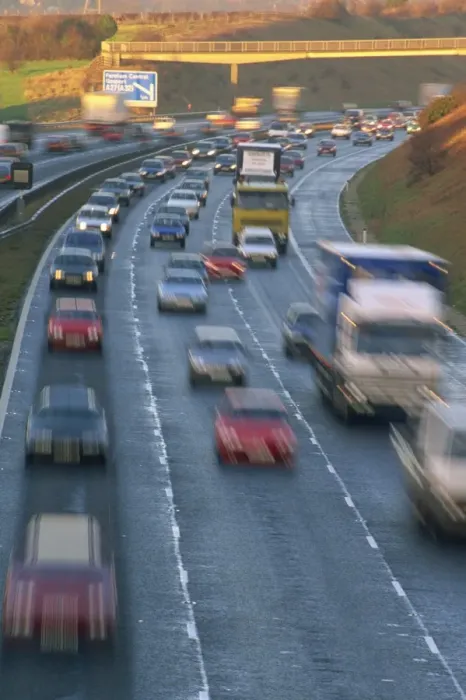 Framed Print : Early morning traffic, M27, Portsmouth, Hampshire, England, United Kingdom, Europe Framed Print : Early morning traffic, M27, Portsmouth, Hampshire, England, United Kingdom, Europe