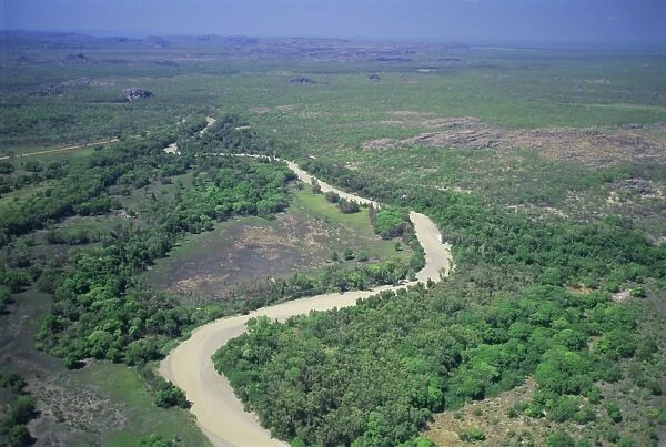 The East Alligator River that forms the border between Arnhemland and Kakadu National Park
