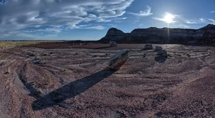Framed Print : The east cliffs of Blue Mesa near sunset, Petrified Forest National Park, Arizona, United States of America, North America Framed Print : The east cliffs of Blue Mesa near sunset, Petrified Forest National Park, Arizona, United States of America, North America