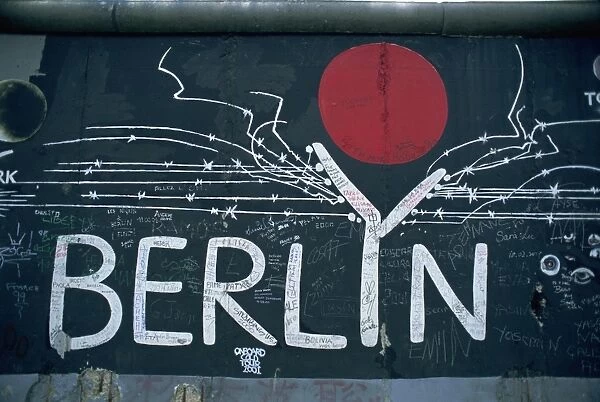 East Side Gallery, remains of the Berlin Wall, Berlin, Germany, Europe