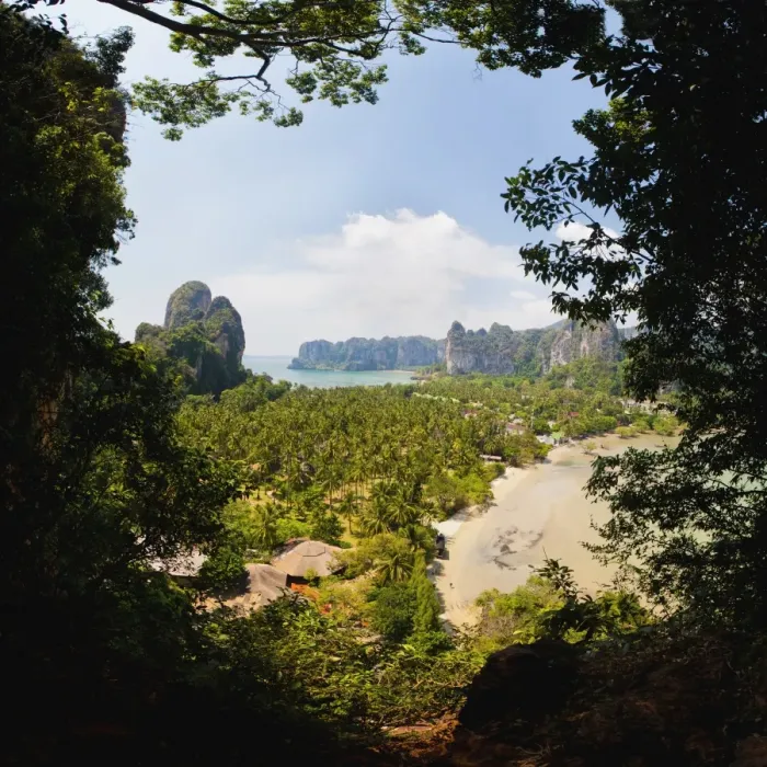 Framed Print : East Railay Beach and Ao Phra Nang Beach viewpoint, Railay (Rai Leh), South Thailand, Southeast Asia, Asia Framed Print : East Railay Beach and Ao Phra Nang Beach viewpoint, Railay (Rai Leh), South Thailand, Southeast Asia, Asia