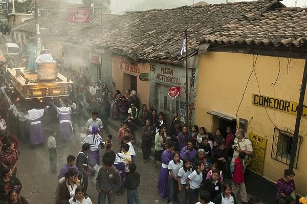 Easter Procession, Chichicastenango, Guatemala, Central America