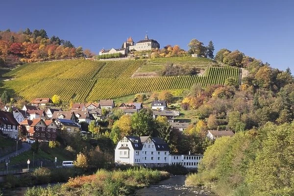 Eberstein Castle, Gernsbach, Murgtal, Black Forest, Baden Wurttemberg, Germany, Europe