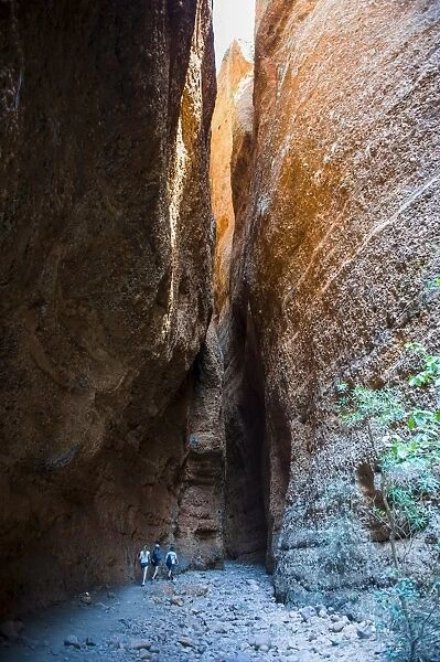 Echidna Chasm, Purnululu National Park, UNESCO World Heritage Site, Bungle Bungle Mountain Range, Western Australia, Australia, Pacific