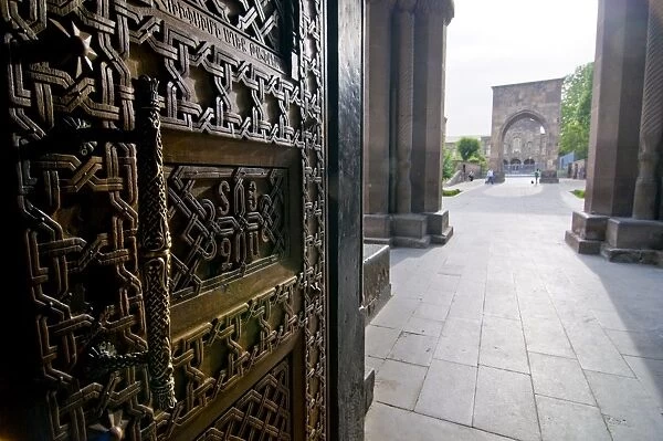 Echmiadzin (Echmiatsin), UNESCO World Heritage Site, Armenia, Caucasus