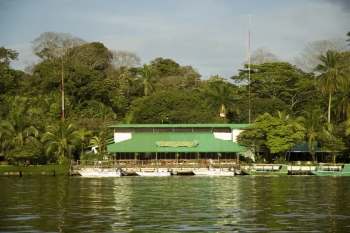 Framed Print : Eco Lodges on the canal at Tortuguero, Tortuguero National Park, Caribbean Coast Framed Print : Eco Lodges on the canal at Tortuguero, Tortuguero National Park, Caribbean Coast