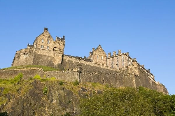 Edinburgh Castle, UNESCO World Heritage Site, Lothian, Scotland, United Kingdom, Europe
