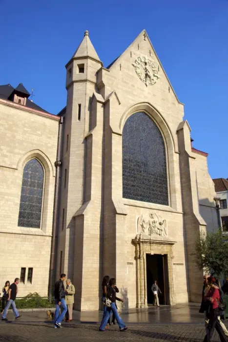Framed Print : Eglise St Nicholas, Brussels, Belgium, Europe