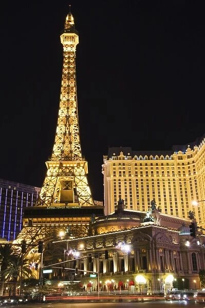 Eiffel Tower reproduction at Paris Las Vegas Casino