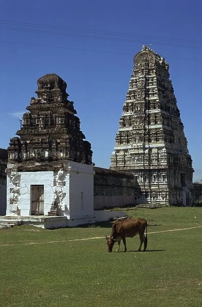 Ekambaranatha Temple, Kanchipuram, near Madras, Tamil Nadu, India, Asia