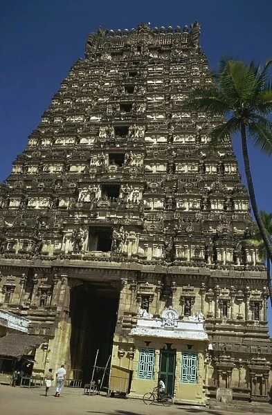 Ekambaranatha Temple, Kanchipuram, near Madras, Tamil Nadu, India, Asia