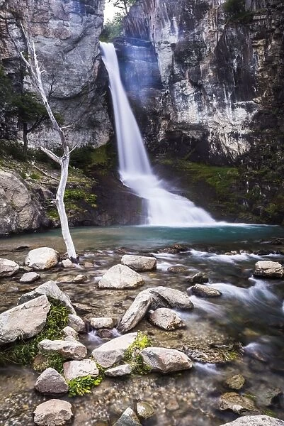 El Chorrillo waterfall (Salto El Chorrillo), El Chalten, Patagonia, Argentina, South