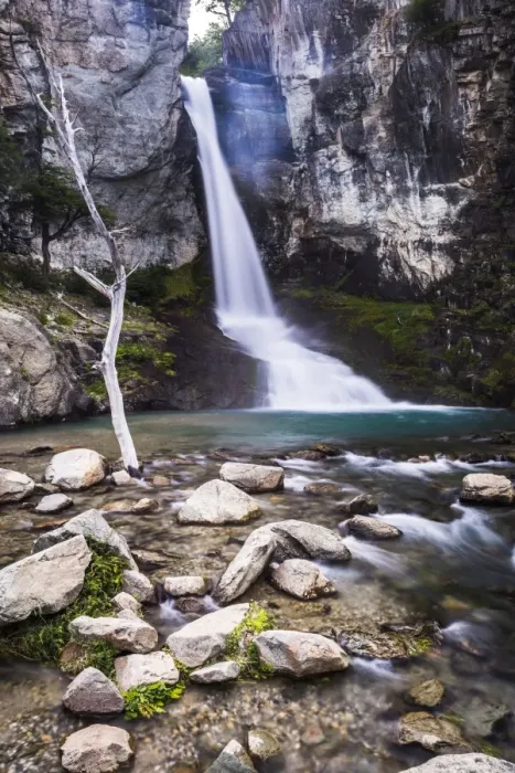 Framed Print : El Chorrillo waterfall (Salto El Chorrillo), El Chalten, Patagonia, Argentina, South Framed Print : El Chorrillo waterfall (Salto El Chorrillo), El Chalten, Patagonia, Argentina, South