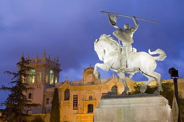 El Cid Statue and House of Hospitality in Balboa Park, San Diego, California