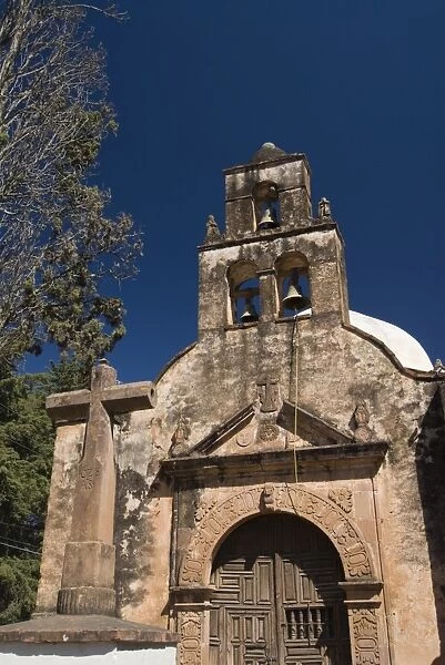 El Humilladero (The Place of Humiliation), the oldest church in Patzcuaro