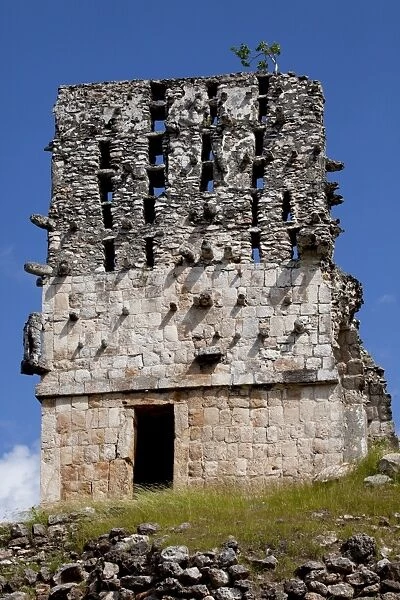 El Mirador (Watch Tower) (Observator), Mayan ruins, Labna, Yucatan, Mexico, North America