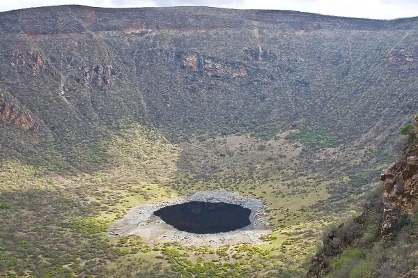 El Sod Crater lake, Southern Ethiopia, Africa