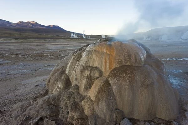 El Tatio Geysers. at 4300m above sea level El Tatio is the worlds highest geyser field