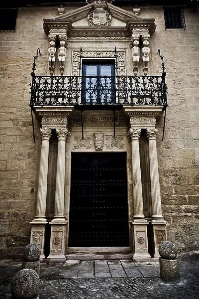 Elaborate doorway, Ronda, Andalucia, Spain, Europe
