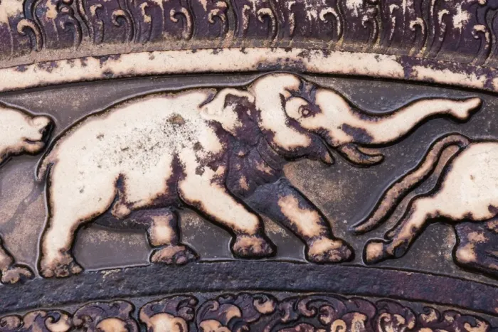 Framed Print : Elephant carving on a moonstone at the Abhayagiri Monastery, Anuradhapura, UNESCO World Heritage Site, Sri Lanka, Asia Framed Print : Elephant carving on a moonstone at the Abhayagiri Monastery, Anuradhapura, UNESCO World Heritage Site, Sri Lanka, Asia