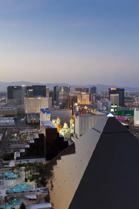 Framed Print : Elevated view of casinos on The Strip, Las Vegas, Nevada, United States of America, North America Framed Print : Elevated view of casinos on The Strip, Las Vegas, Nevada, United States of America, North America