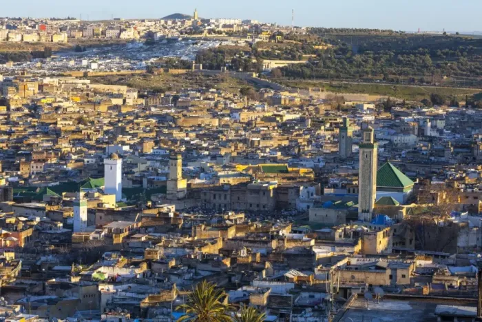 Framed Print : Elevated view across the Old Medina of Fes, UNESCO World Heritage Site, Fez, Morocco, North Africa, Africa Framed Print : Elevated view across the Old Medina of Fes, UNESCO World Heritage Site, Fez, Morocco, North Africa, Africa