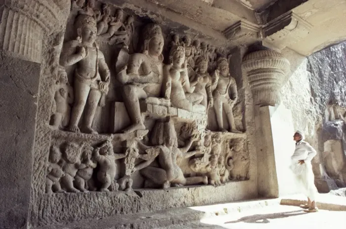 Framed Print : Ellora Caves Framed Print : Ellora Caves