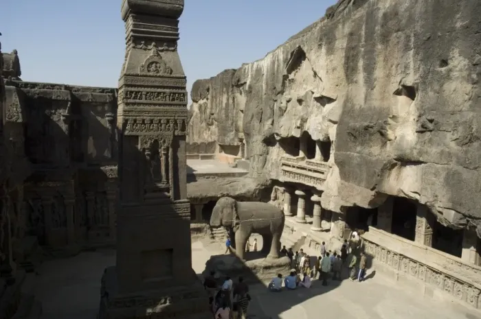 Framed Print : The Ellora Caves Framed Print : The Ellora Caves